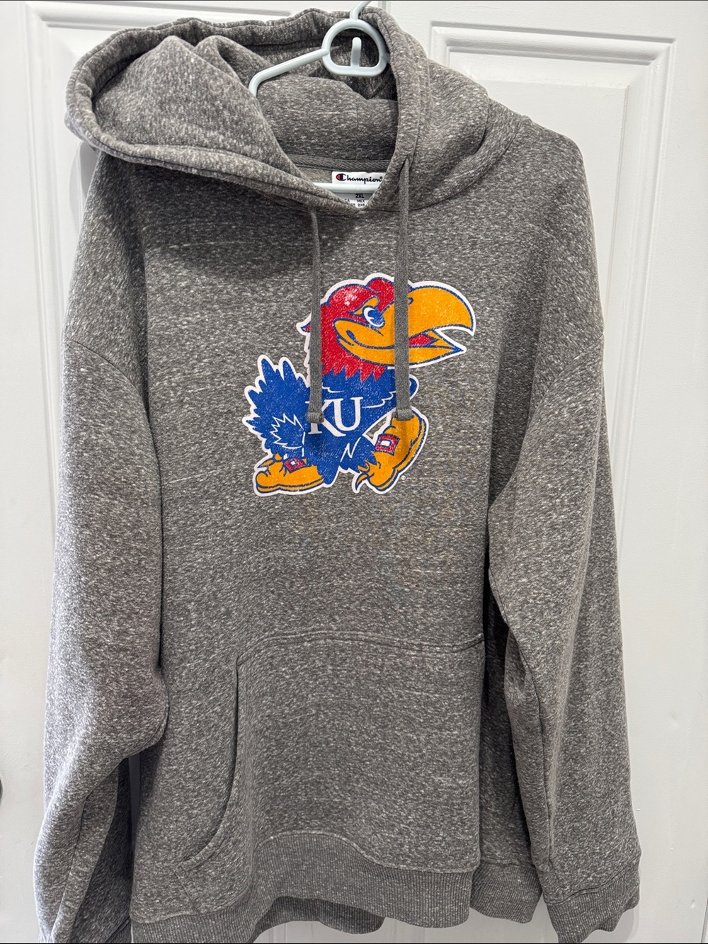KU Champions Men’s Hoodie 2X-EUC